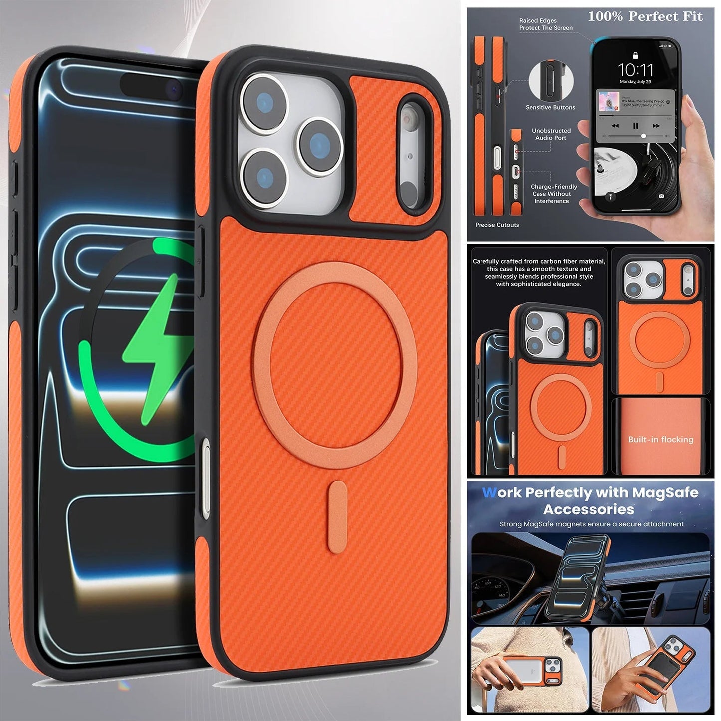 Carbon Fiber Case for iPhone
