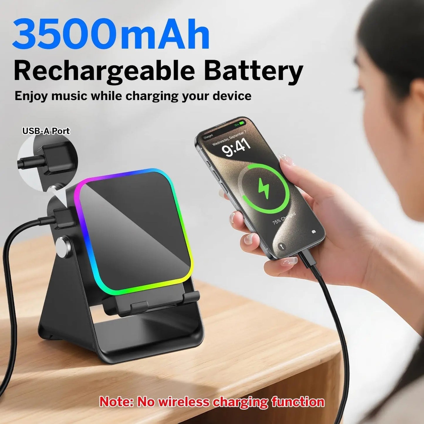 5-in-1 Wireless Induction Speaker Bluetooth